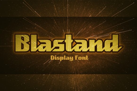 Blastand: A Modern Handwritten Font for Editorial Design