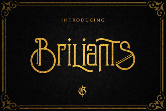 Briliants Font for Eye-Catching Digital Designs