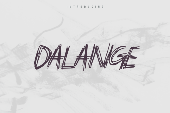 Dalange Display Font for Eye-Catching Brand Content