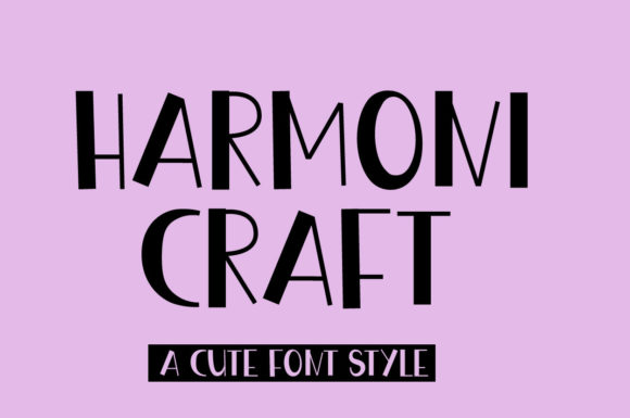 Harmony Craft: A Font That Elevates Branding Efforts