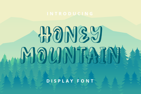 Honey Mountain Font for Web Design Projects