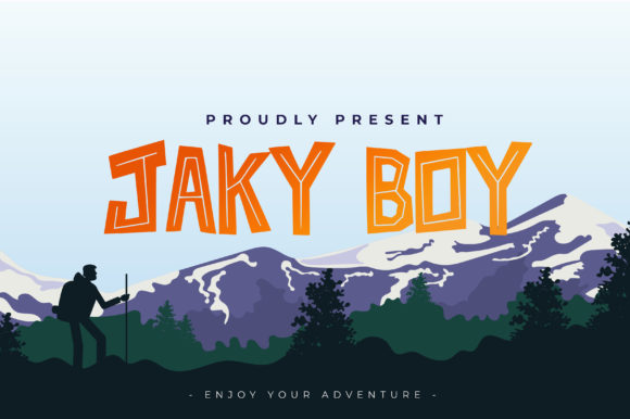 Jaky Boy: A Display Font That Elevates Campaign Creativity