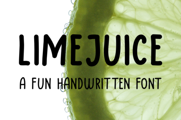 Limejuice Font for Handmade Creations