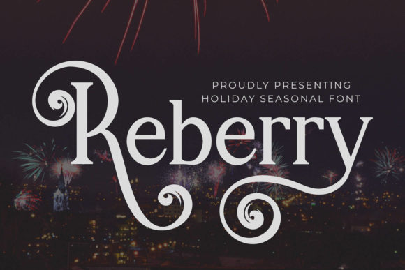 Reberry: A Cool Serif Font for Bold Branding