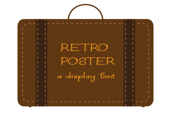 Retro Poster: A Friendly Display Font for Modern Branding