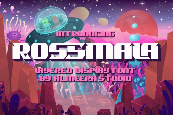Rossmala Display Font for Web Design