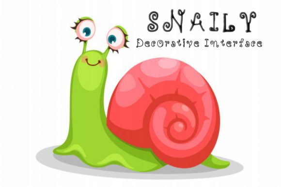 Snaily: A Freebie Font with Character