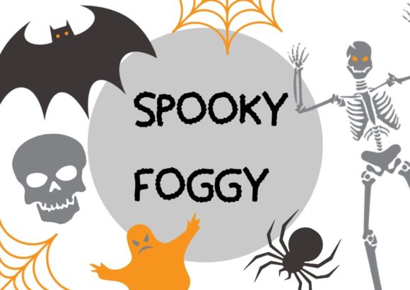 Spooky Foggy: A Chilling Display Font for Editorial Design