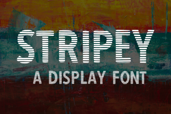 Stripey: A Retro Display Font for Modern Campaigns