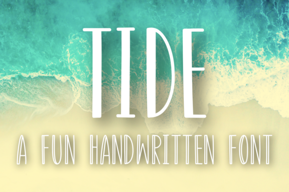 Tide: A Trendy Display Font for Modern Branding