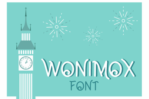 Wonimox: A Whimsical Display Font for Editorial Projects